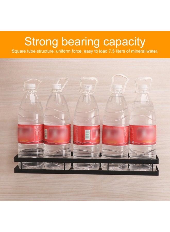 Maston Punch-Free Wall Mount Seasoning Storage Rack Black 37 x 13 8centimeter - Image 3