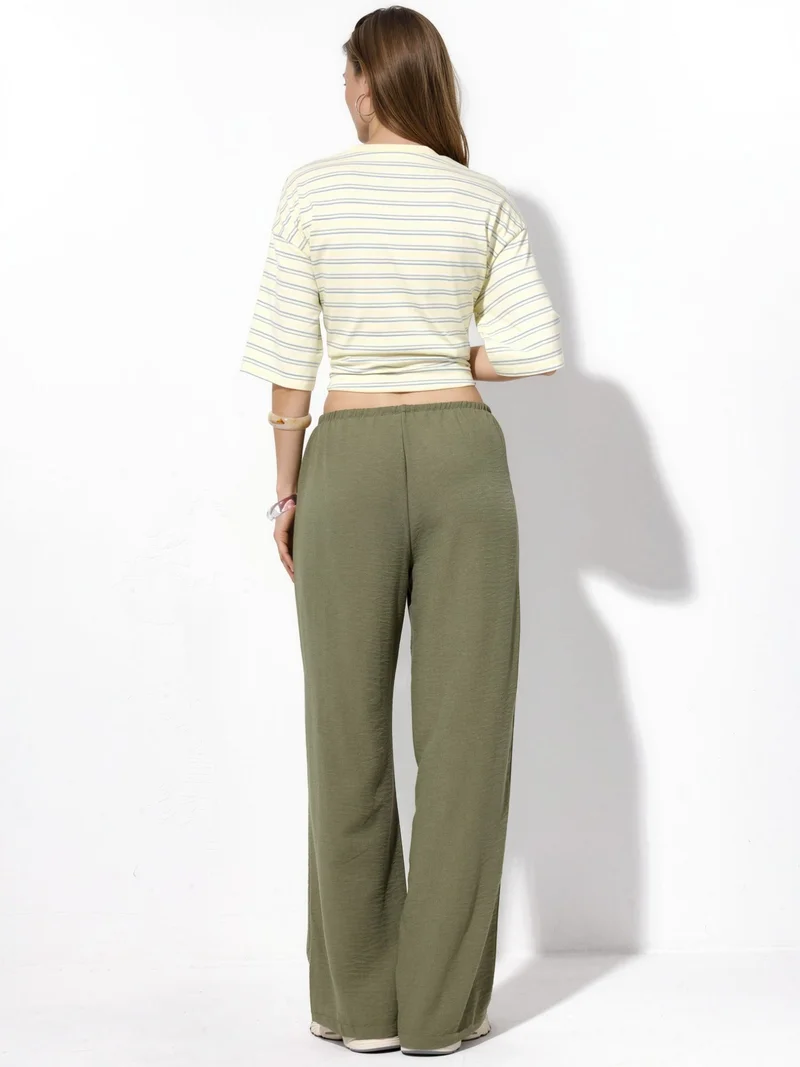 بوسيم BUSEM Women’s Straight-leg Woven Trousers