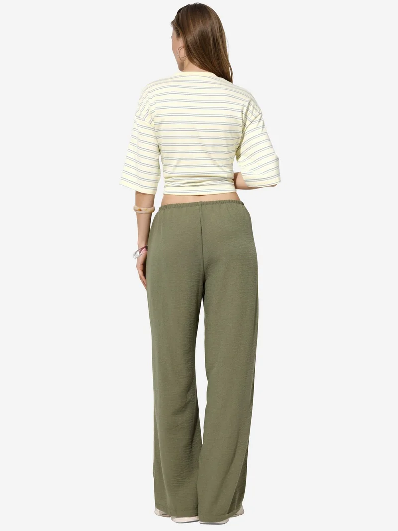 بوسيم BUSEM Women’s Straight-leg Woven Trousers