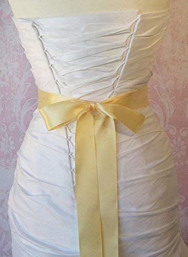 Ribest 1 1/2 inch Maize Yellow Grosgrain Ribbon 25 Yards Per Roll for Crafts Bow Maker Wreaths Gift Wrapping Hair Accessories Wedding - Image 5
