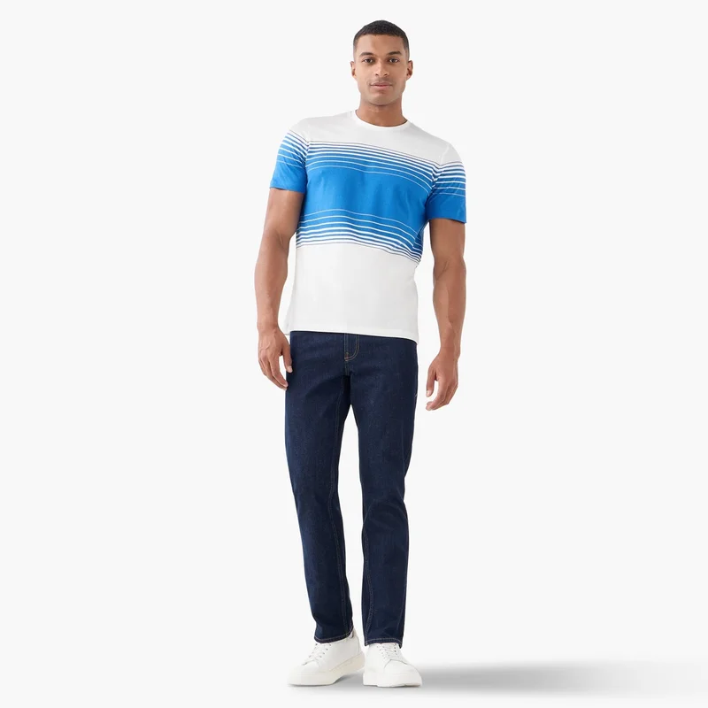 Splash FAV Regular Fit Printed T-shirt