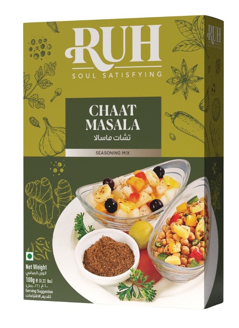 RUH Chaat Masala Seasoning Mix 100g  - Image 1