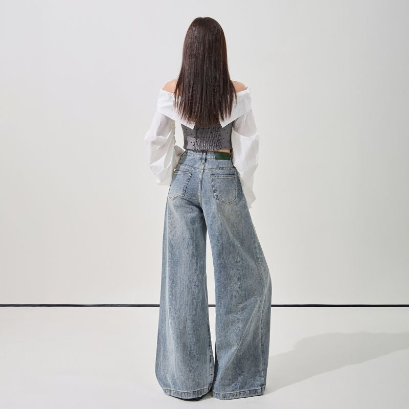 Unisex Casual Daily Denim Jeans - Image 5