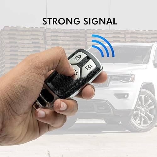 SHOPOFLUX TPU Leather Car Key Cover Compatible for Audi Q5, A5, A8, Q7, A4, A6 3 Button Smart Key - Image 3