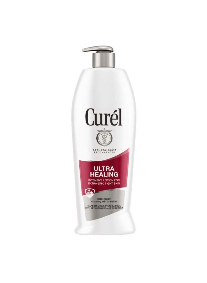 Curel Ultra Healing Intensive Fragrance-Free Lotion Extra-Dry Sensitive Skin Moisturizer 20 Fl Oz