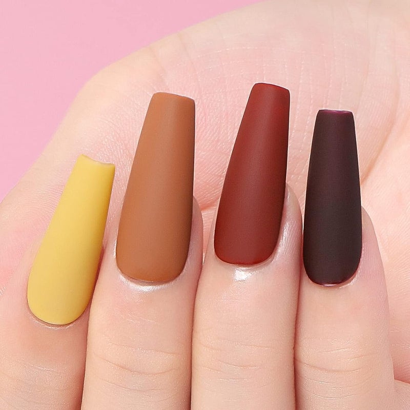 AIMEILI Soak Off U V LED Gel Nail Polish - No Wipe Matte Top Coat 10ml - Image 3