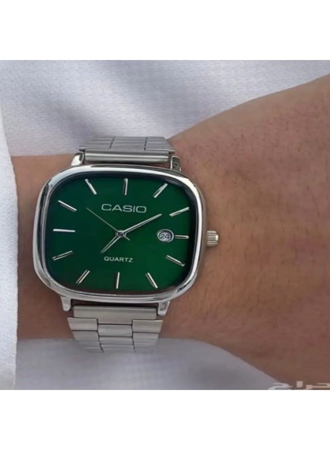 Casio water-resistant watch with a distinctive and modern design - Image 1