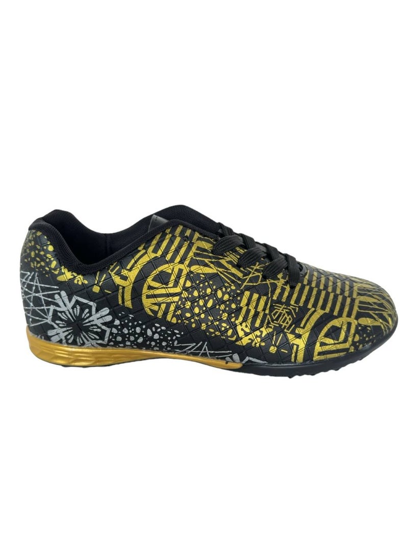 Youth tartan five-a-side lace-up football shoes - Image 3