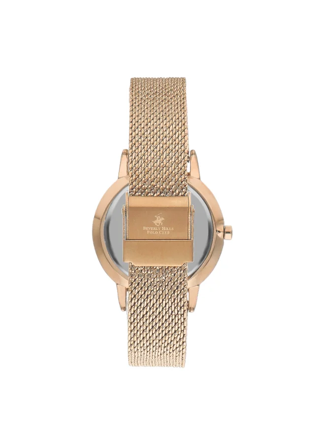 BEVERLY HILLS POLO CLUB BEVERLY HILLS POLO CLUB Women's Analog Silver Dial Watch - BP3394C.430