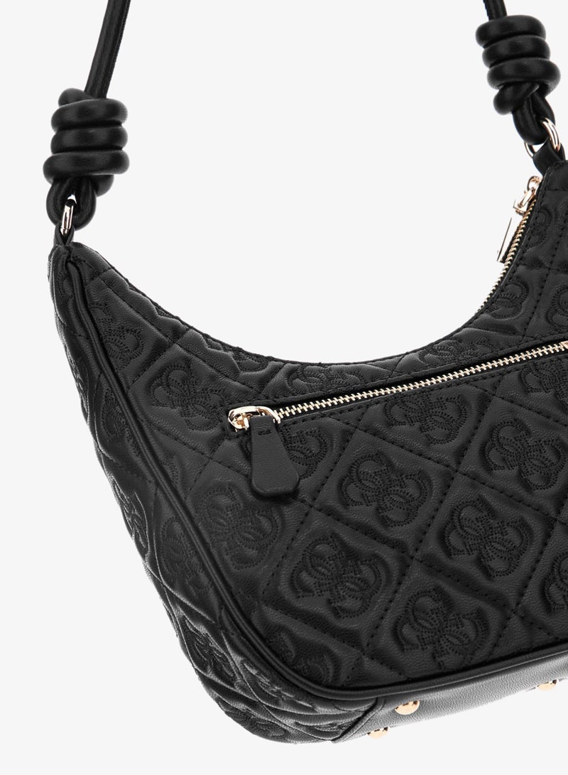 GUESS Adelasia Top Zip Shoulder Bag - Image 4