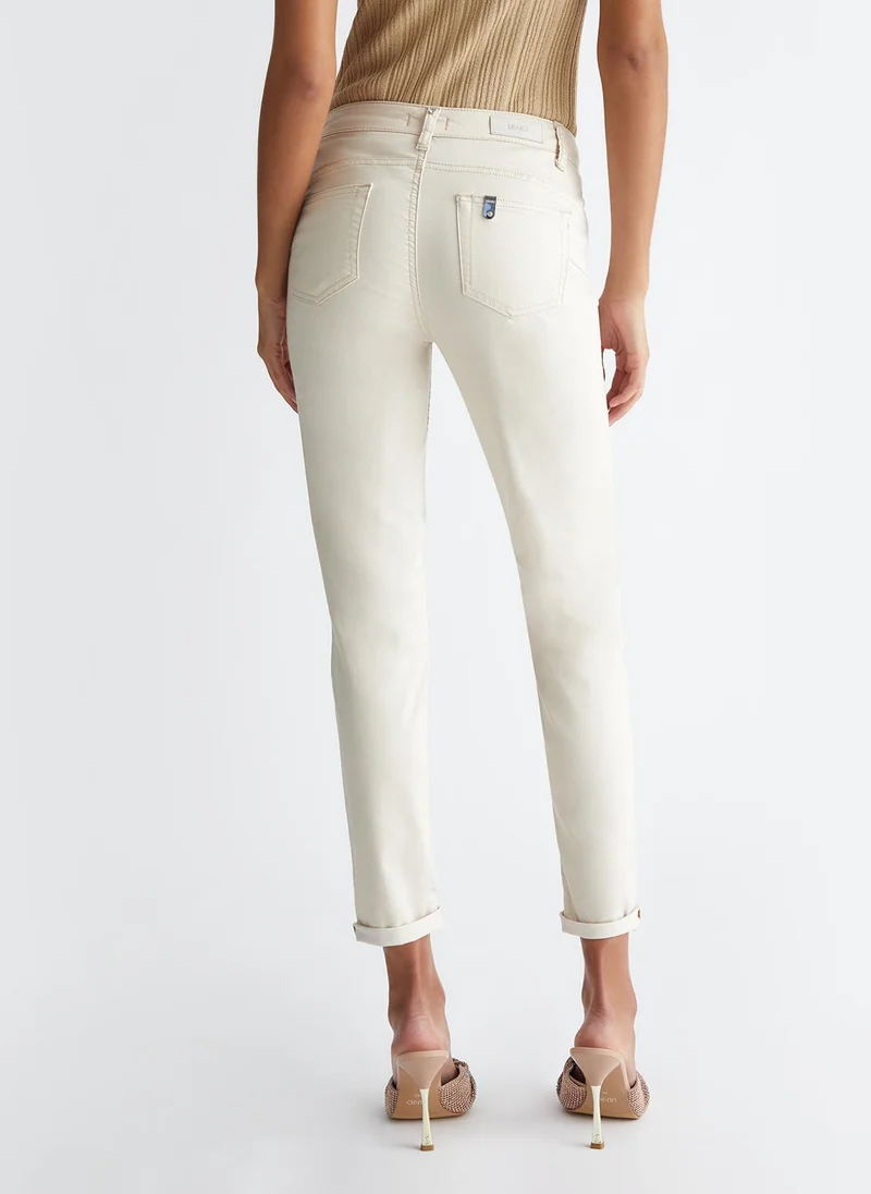 Liu Jo Stretch Bottom Up trousers