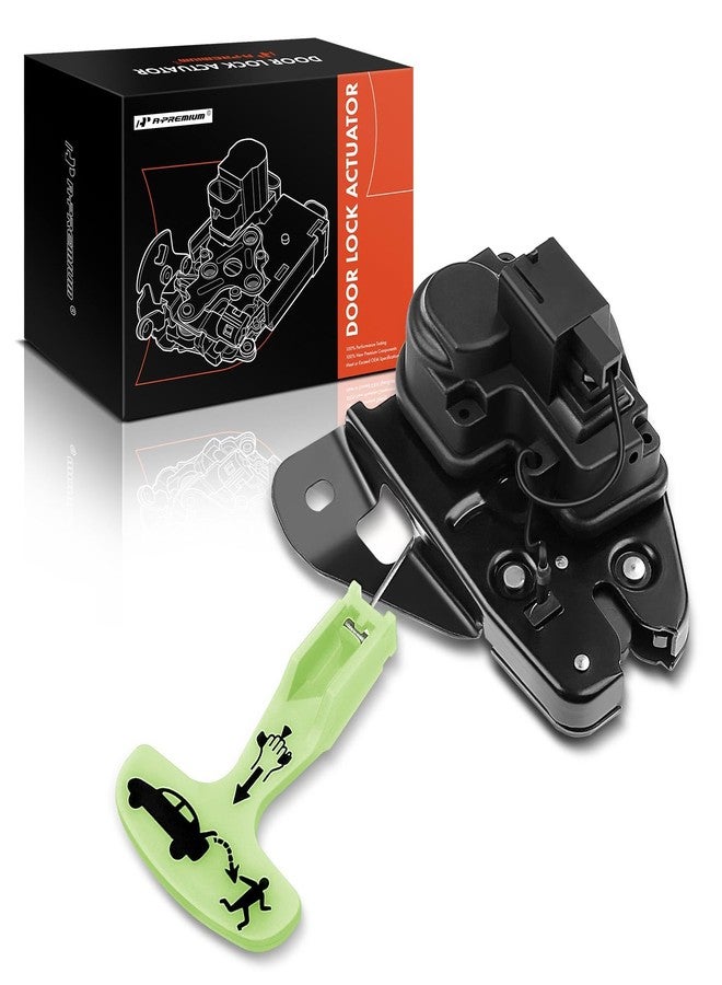 A-Premium Rear Tailgate Lock Trunk Latch Actuator Compatible with Chrysler 300 2005-2018, 200 2011-2014 & Dodge Dart 2013-2016, Avenger 2008-2014, Charger 2006-2018, Challenger 2008-2018, 5056244AA - Image 1