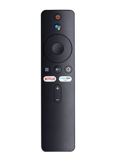 Generic جهاز تحكم عن بعد لجهاز MI Box Voice Command Bluetooth Remote متوافق مع أجهزة التلفزيون الذكية MI Android بدقة 4k Ultra HD Mi Stick مع أزرار Netflix وPrime  - Image 1