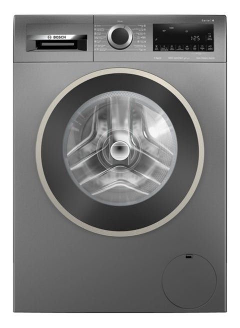 Series 4 Washing Machine, Frontloader Fullsize 9 kg 1400 RPM 9 kg WGA244ZREG Dark Grey
