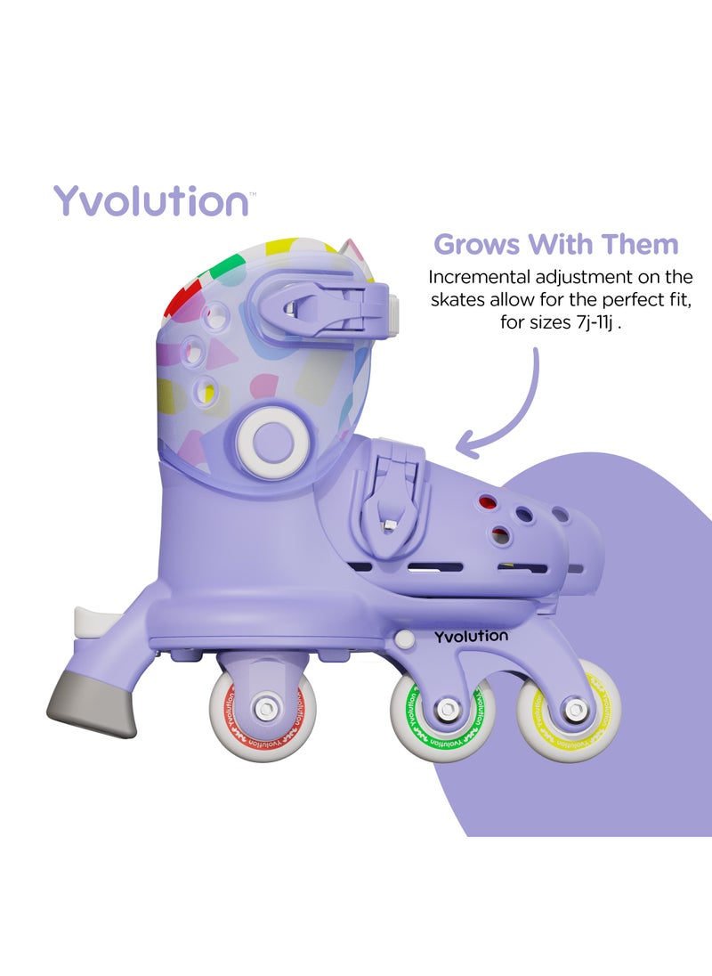 Yvolution Y-Volution Twista Skates - Purple  - Image 2