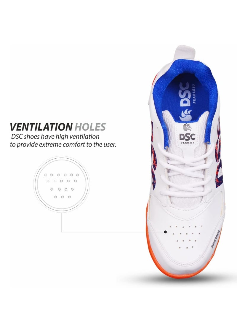 DSC Beamer Cricket Shoes | For Mens & Boys | PVC | Long Lasting Performance | Breathable Mesh for Improving Performance | For Boys and Men | Light Weight | Durable | 7 UK, 8 US, 41 EU  - Image 5