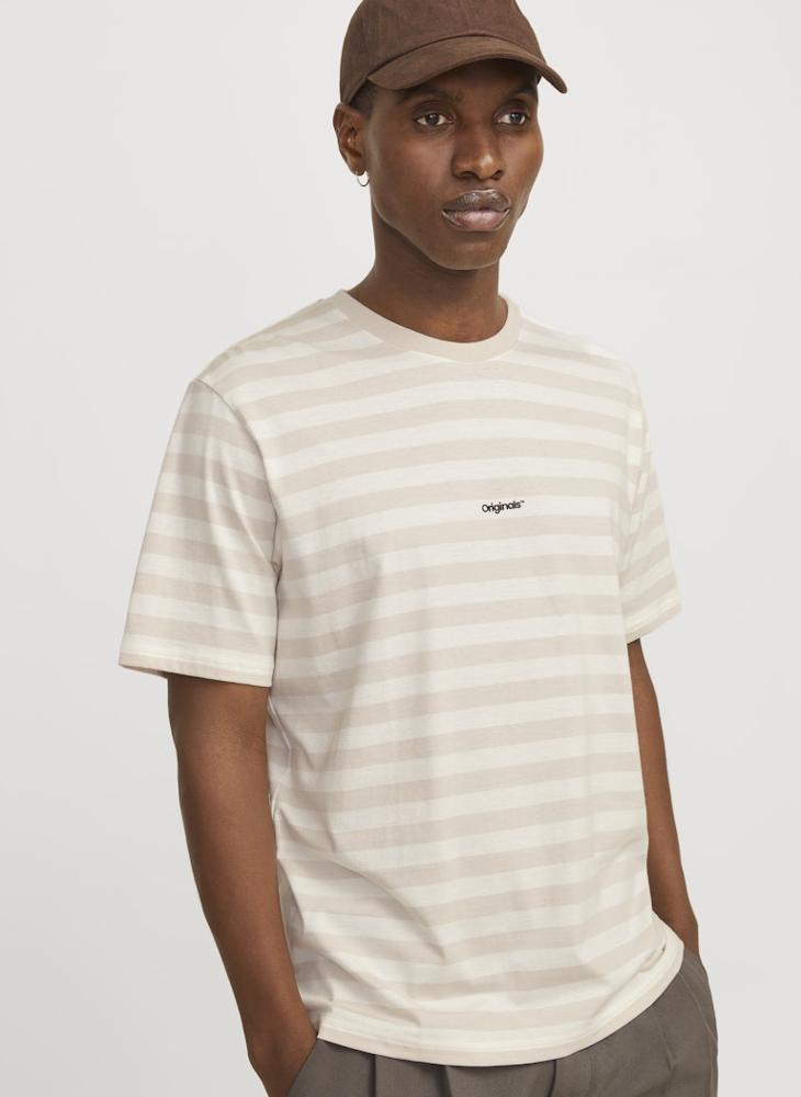 JACK & JONES Jorvesterbro Striped Detailed T-Shirt  - Image 3