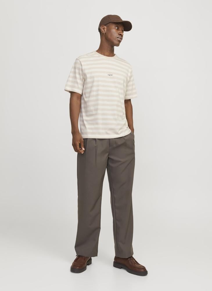 JACK & JONES Jorvesterbro Striped Detailed T-Shirt  - Image 4