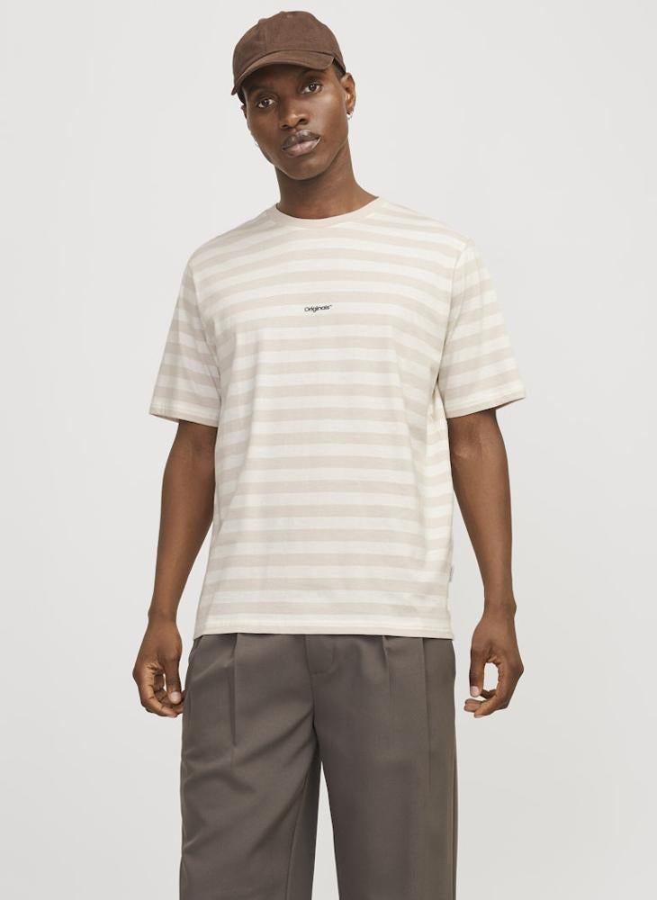 JACK & JONES Jorvesterbro Striped Detailed T-Shirt  - Image 1