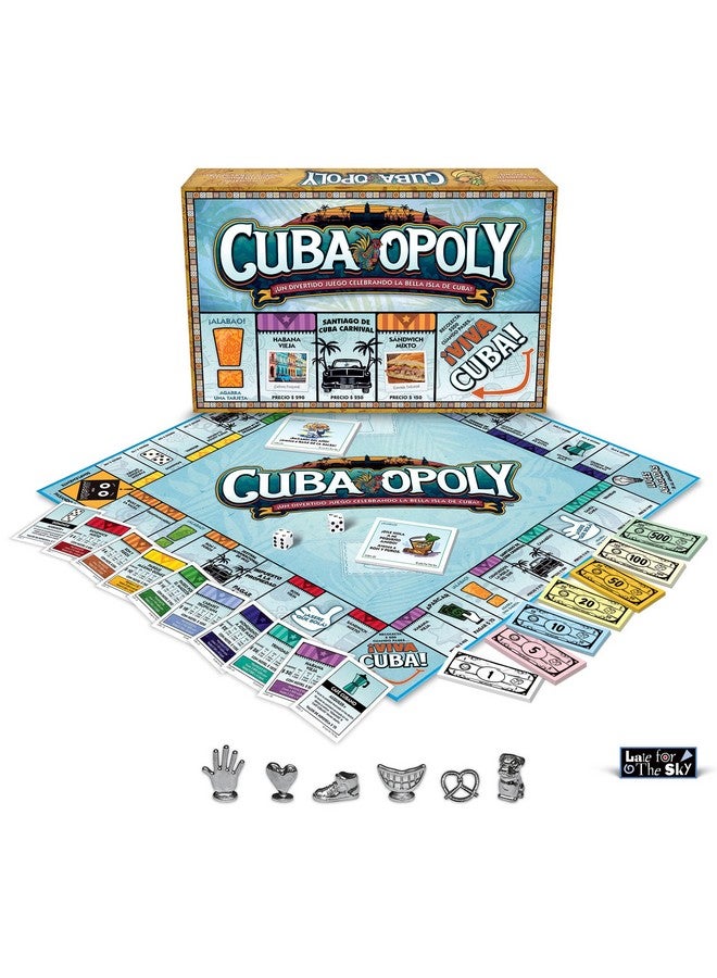 Late for the Sky Cuba-Opoly - Themed Family Board Game, Late For The Sky, Game Night, Opoly-Style Game for Ages 8+, 2-6 Players - Image 2