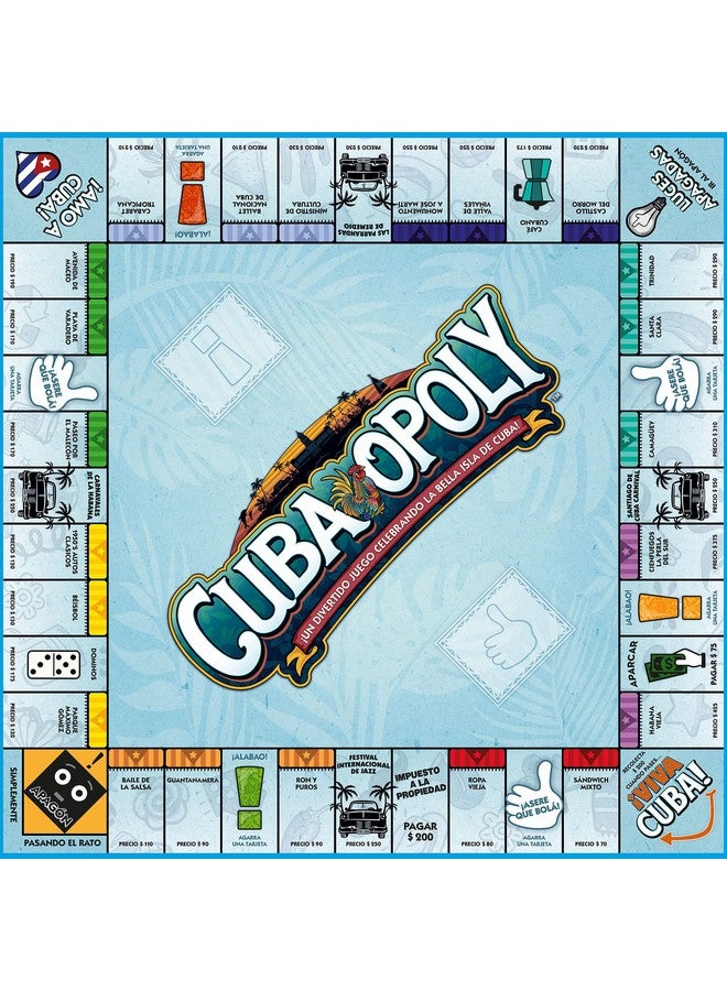 Late for the Sky Cuba-Opoly - Themed Family Board Game, Late For The Sky, Game Night, Opoly-Style Game for Ages 8+, 2-6 Players - Image 3