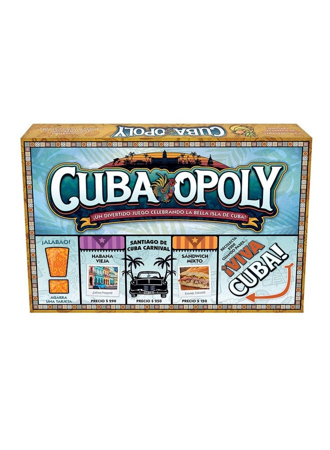 Late for the Sky Cuba-Opoly - Themed Family Board Game, Late For The Sky, Game Night, Opoly-Style Game for Ages 8+, 2-6 Players - Image 1