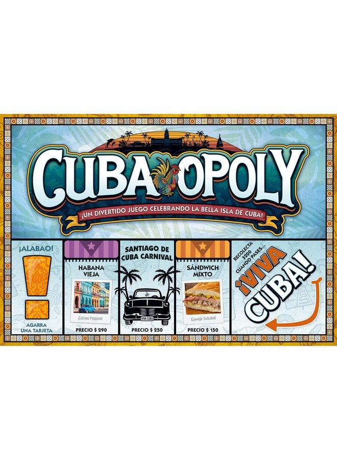 Late for the Sky Cuba-Opoly - Themed Family Board Game, Late For The Sky, Game Night, Opoly-Style Game for Ages 8+, 2-6 Players - Image 4