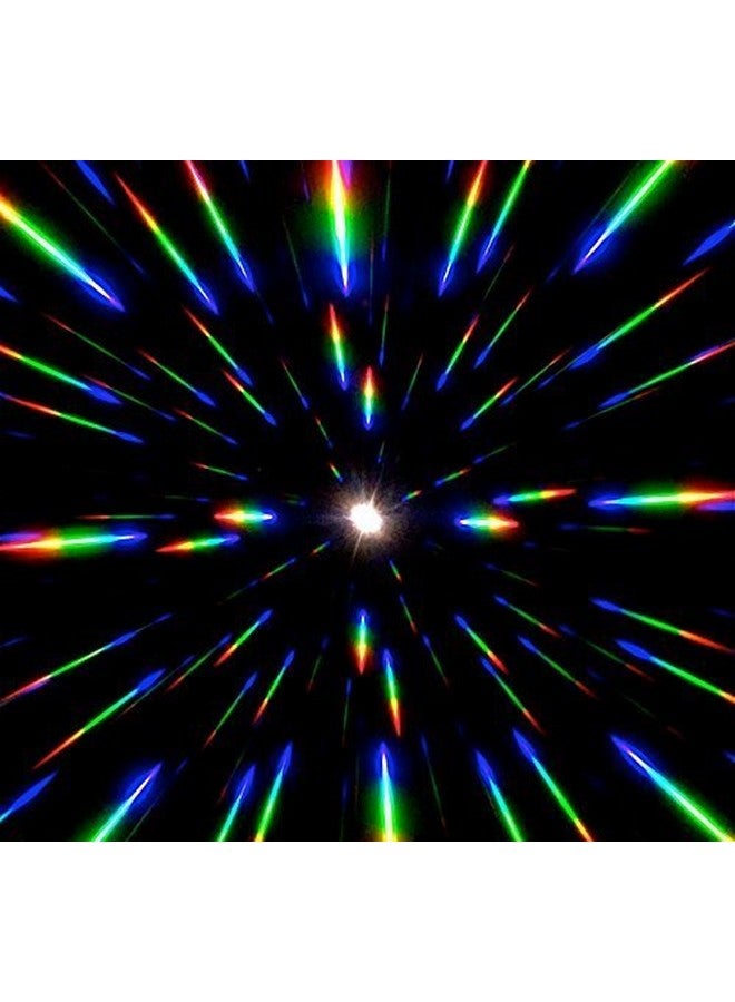 جلو اف اكس نظارات حيود من الورق المقوى GloFX - قوس قزح هندسي (عبوة من 10 قطع) - Image 5