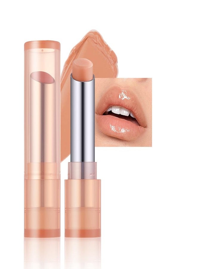 Hxssll Moisturizing Lip Balm – Hydrating Nourishing Lip Care with Natural Ingredients, Vitamin E & Shea Butter, Smooth Non-Sticky Tinted Lip Balm for Dry & Chapped Lips, Soft Glossy Lipstick for Daily Use 3# - Image 1
