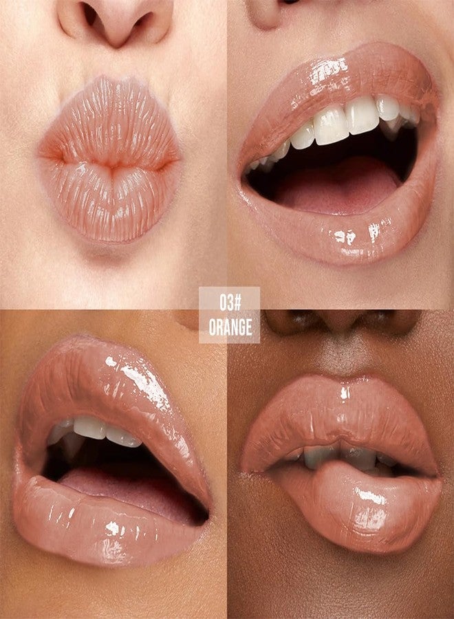 Hxssll Moisturizing Lip Balm – Hydrating Nourishing Lip Care with Natural Ingredients, Vitamin E & Shea Butter, Smooth Non-Sticky Tinted Lip Balm for Dry & Chapped Lips, Soft Glossy Lipstick for Daily Use 3# - Image 4
