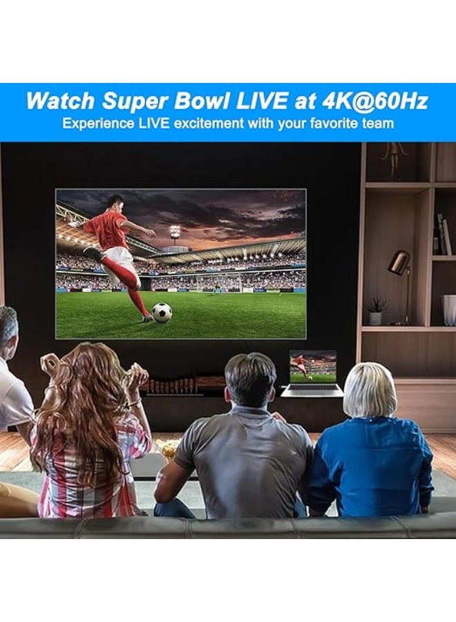 USB C Type C to Mini DisplayPort Adapter Cable - 4K@60Hz High-Speed Video Connector - Strong & Versatile for Phone, TV, and Computer - Image 3