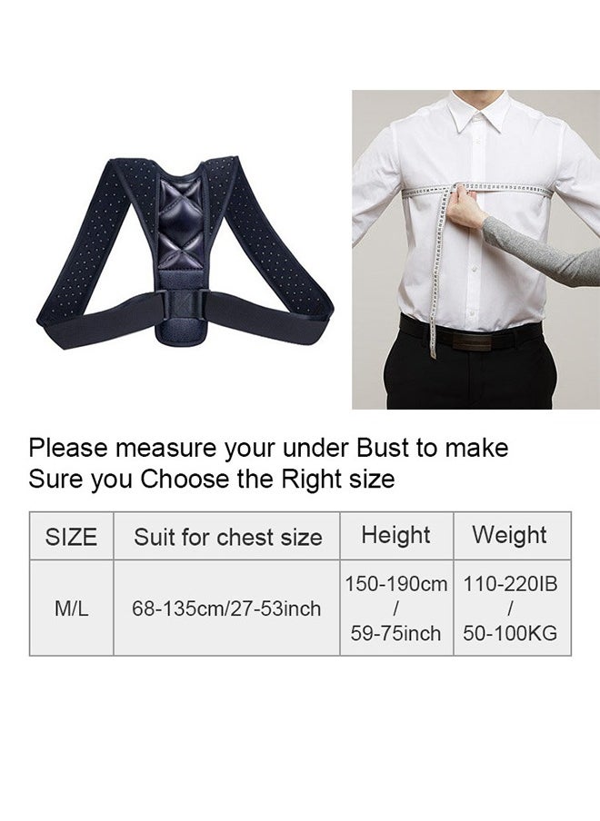 Posture Corrector For Men And Women, Back Support, Shoulder Posture Support, Adjustable Posture Corrector, Back Support Posture Corrector, Back Pain Relief, Back Straightener, Upper Back Support