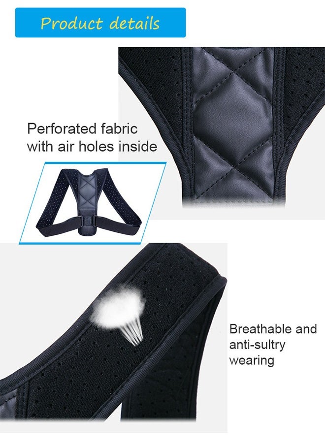 Posture Corrector For Men And Women, Back Support, Shoulder Posture Support, Adjustable Posture Corrector, Back Support Posture Corrector, Back Pain Relief, Back Straightener, Upper Back Support