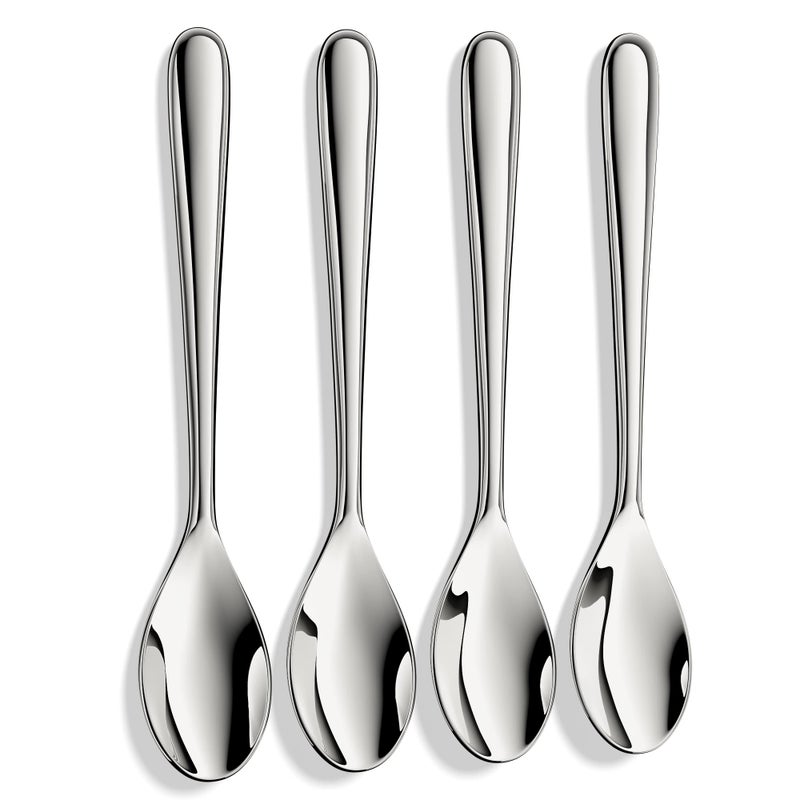 Muncene Demitasse Espresso Spoons,Forged 18/10 Stainless Steel Mini Teaspoons Coffee Spoons,4.7 Inch,Set of 4,Heavy Duty and Dishwasher Safe - Image 5