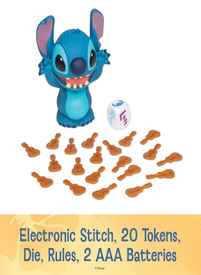 PlayMonster Laughing Stitch Dice Games - Family Games, Kids Games, Travel Games, Dice Set, Disney Stitch Toys, Make Sure to Pass Stitch Fast, Family Games for Kids and Adults, Multi-Player, Ages 6+ - Image 2