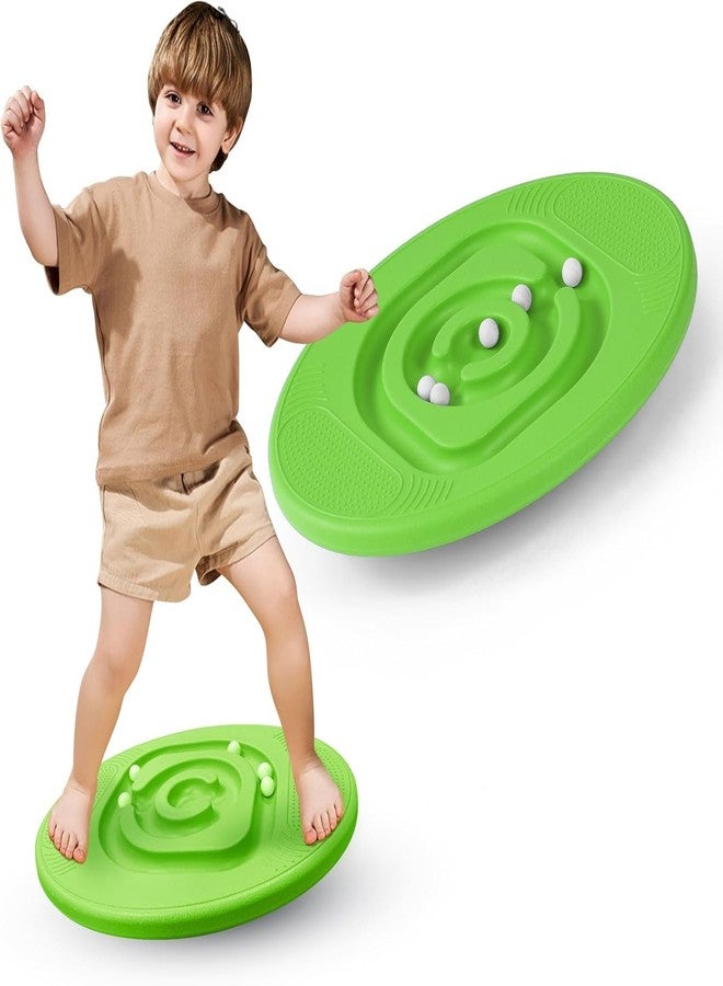MOCUTEEN Kids Maze Balance Board - Wobble Trainer for Ski Surf Snowboard, Non-Slip Sensory Rocker Ages 3-12, Core Therapy & Skate Prep - Image 1