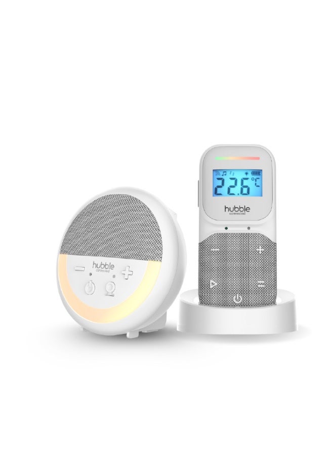 Connected Night Light Sense Glow Pro Audio Baby Monitor with DECT wireless connectivity listening device, Five soothing light modes