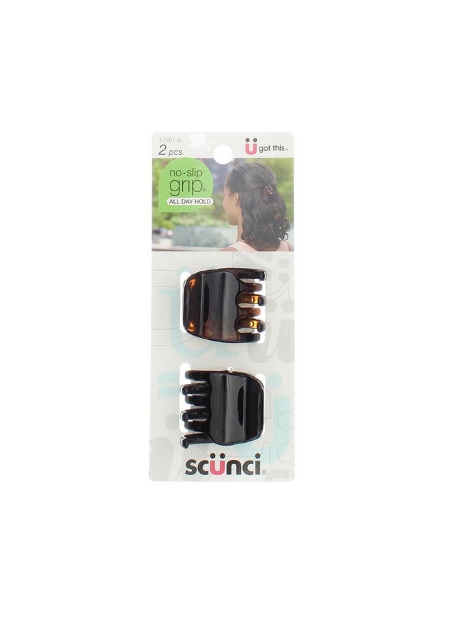 Scunci Noslip Grip Jaw Clip 2 Ea (Pack Of 6) - Image 1