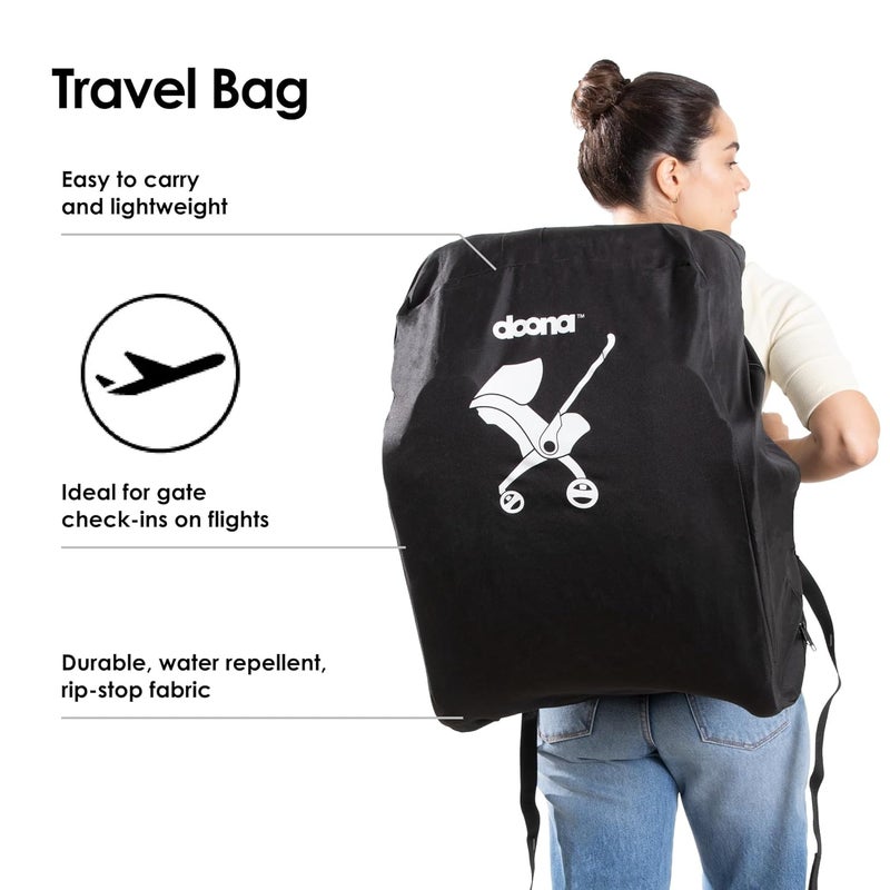 Doona Travel Bag, Black - Image 2