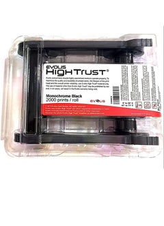 evolis Evolis RCT023NAA Black Printer Ribbon 2000 Images  - Image 1