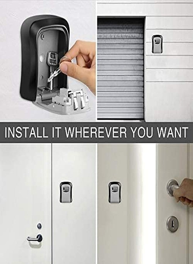 SUNBEET Combination Key Safe Box/Key Safe Lock Box Outdoor Storage Box with Code Combination Password Security Lock (Multicolor) - Image 5