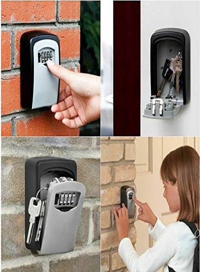 SUNBEET Combination Key Safe Box/Key Safe Lock Box Outdoor Storage Box with Code Combination Password Security Lock (Multicolor) - Image 4