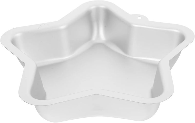 1 Piece Star Shape Baking Pan Aluminum Smooth Surface Easy Release Oven Safe Cake Tin - Image 1