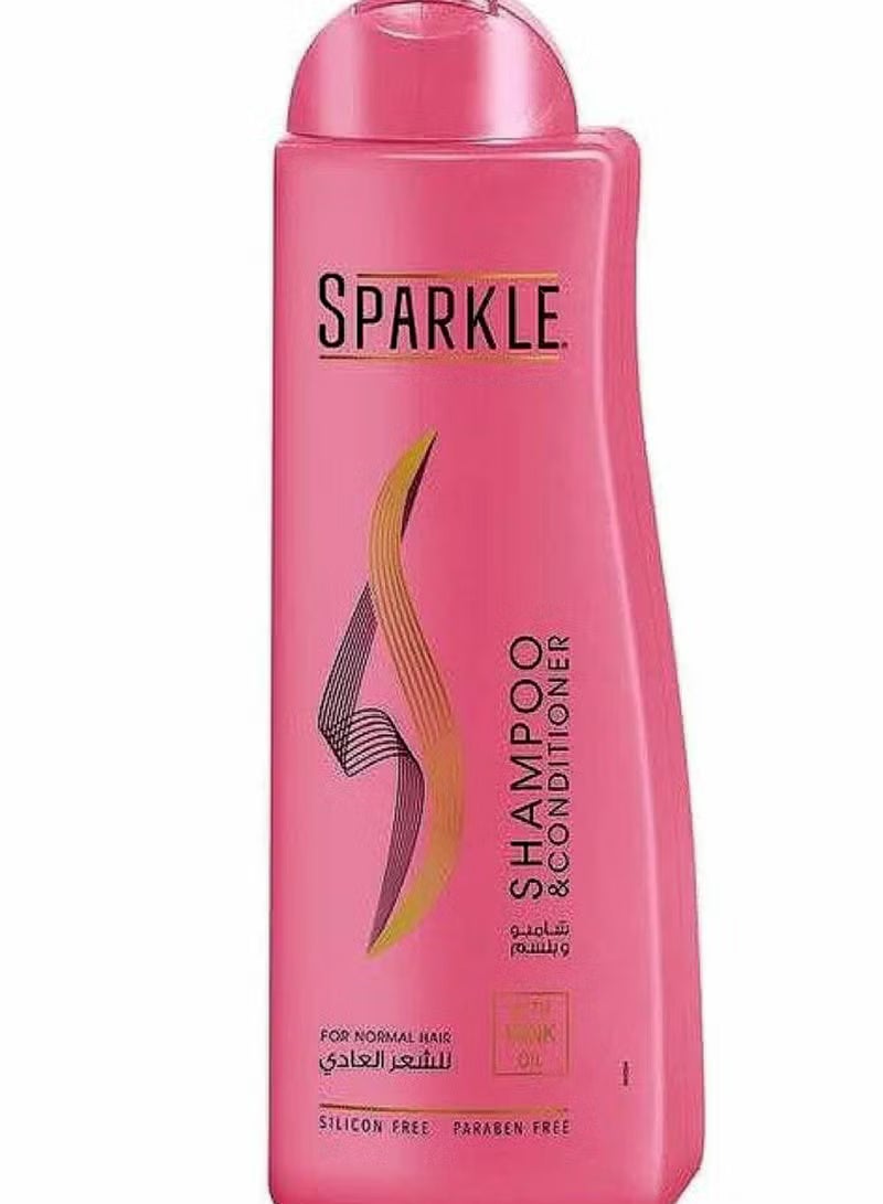 سباركل شامبو وبلسم للشعر العادي - 350 مل