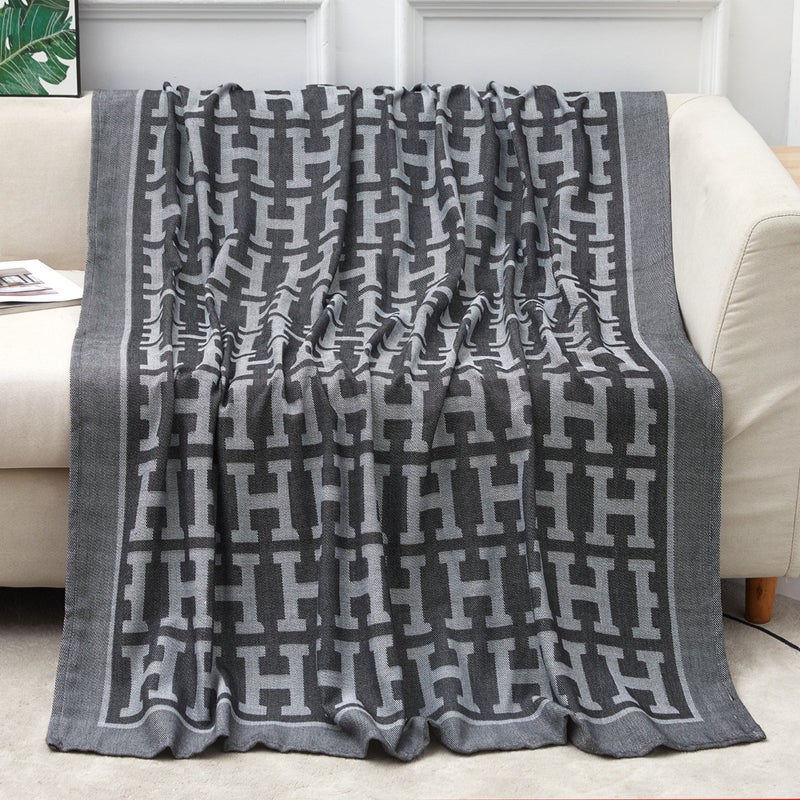 Generic Summer quilts blanket blanket nap blanket custom first class aviation blanket aircraft blanket air conditioning nap blanket  - Image 1