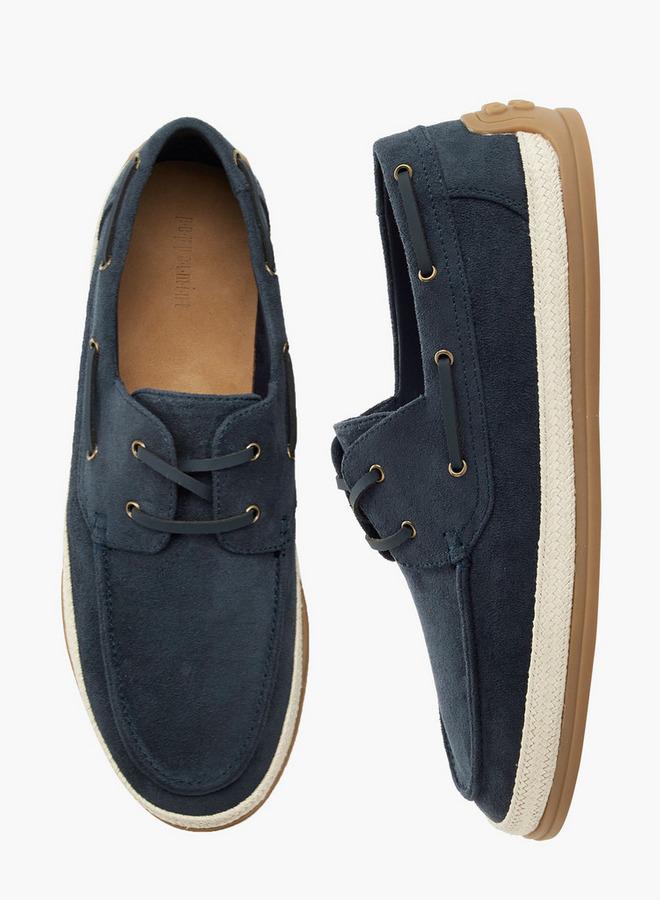 Peppermint Men Lace-Up Espadrille Boat Shoes - Image 3