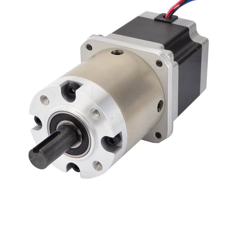 STEPPERONLINE 15:1 Planetary Gearbox Nema 23 Stepper Motor 2.8A for DIY CNC Mill Lathe Router - Image 1