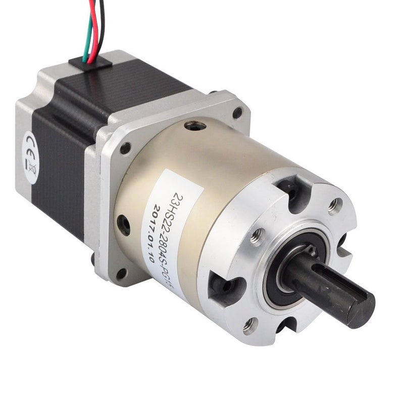 STEPPERONLINE 15:1 Planetary Gearbox Nema 23 Stepper Motor 2.8A for DIY CNC Mill Lathe Router - Image 3