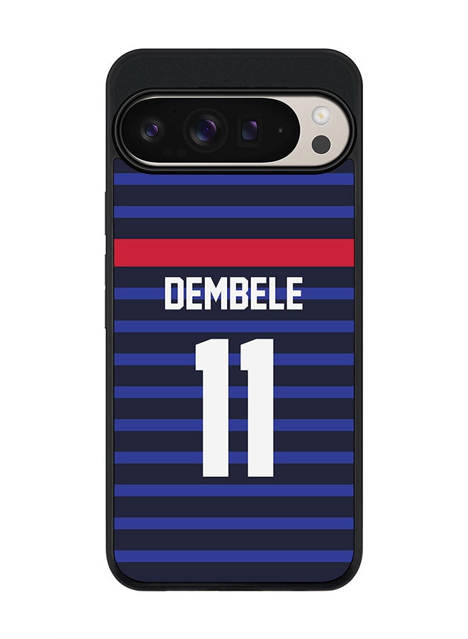 Stylizedd For Google Pixel 9 Pro XL Case,Slim fit Camera Protection, Shockproof Thin Phone cover - Football - France, Dembele - Image 1