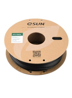 eSUN eSUN Matte PLA 3D Printer Filament, PLA 1.75 mm, Dimensional Accuracy +/- 0.05 mm, 1 kg Spool (2.2 lbs) Filament for 3D Printers, Deep Black  - Image 2